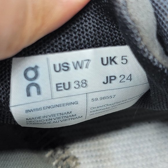 ON Cloud 5 Womens 7 Kelp Shadow Green Running Shoe Athletic Casual Outdoors - Picture 8 of 12